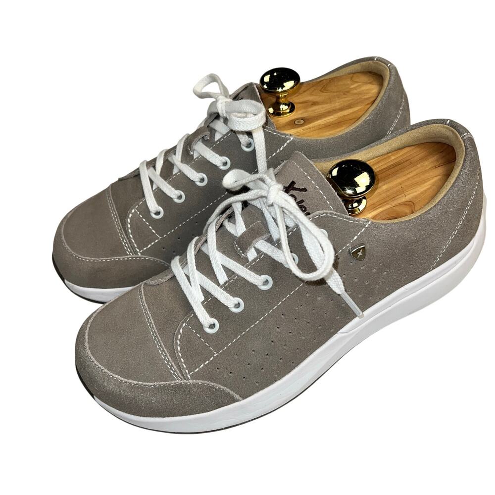 Xelero Heidi Walking Shoe Fawn Taupe Suede Comfort XX22263 Size 40 (9.5-10)